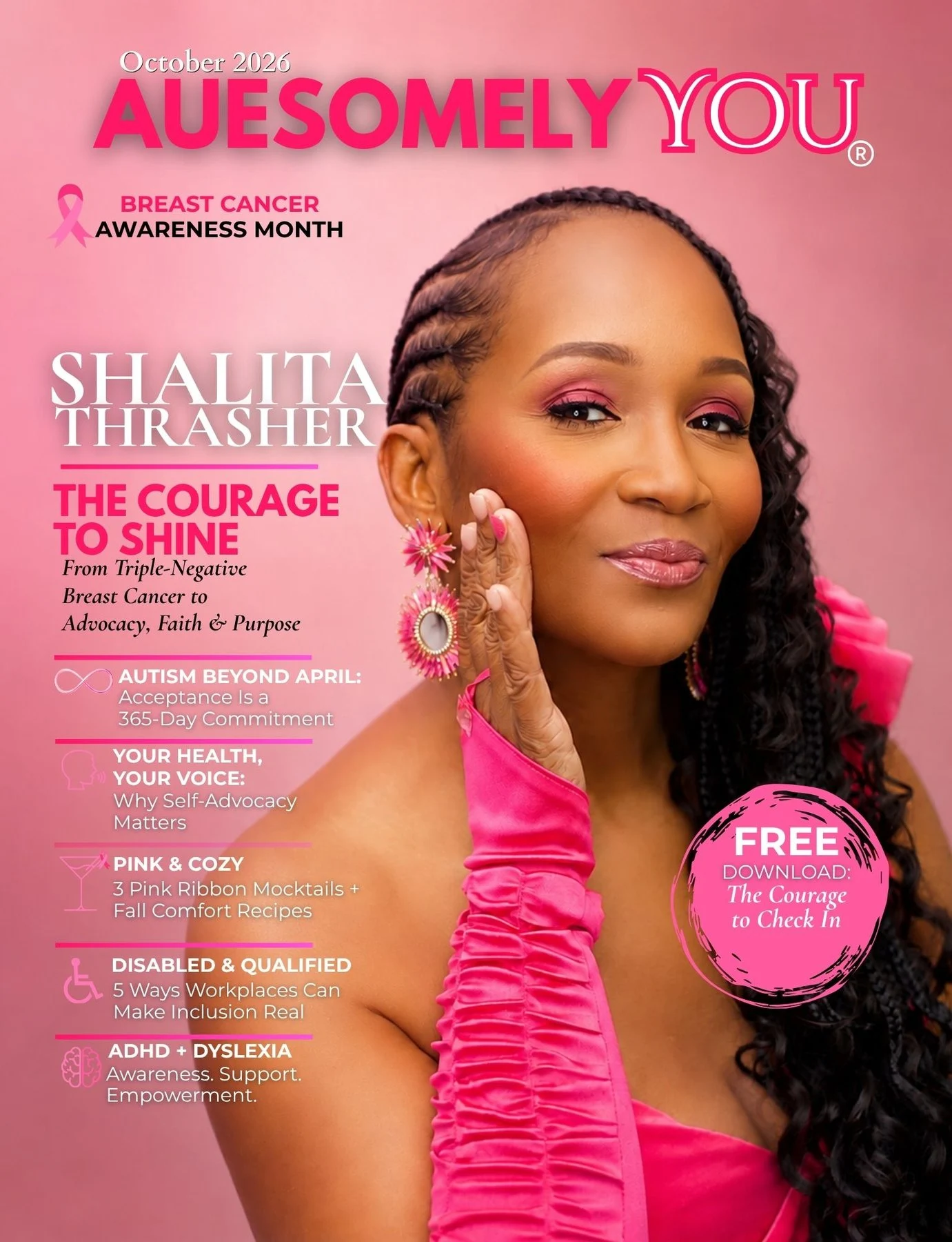 October 2026 | Auesomely You Magazine cover